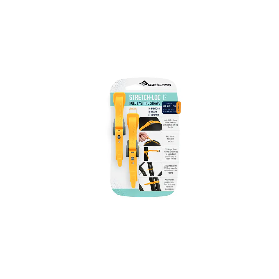 Correas de TPU Stretch-Loc 12mm Sea to Summit (Paquete de 2u) 5