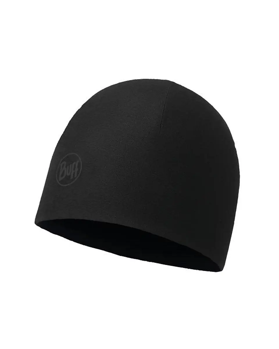 Gorro Microfiber & Polar Hat BUFF Solid Black 1
