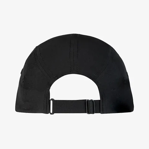 Jockey 5 Panel Go Cap BUFF Solid Black