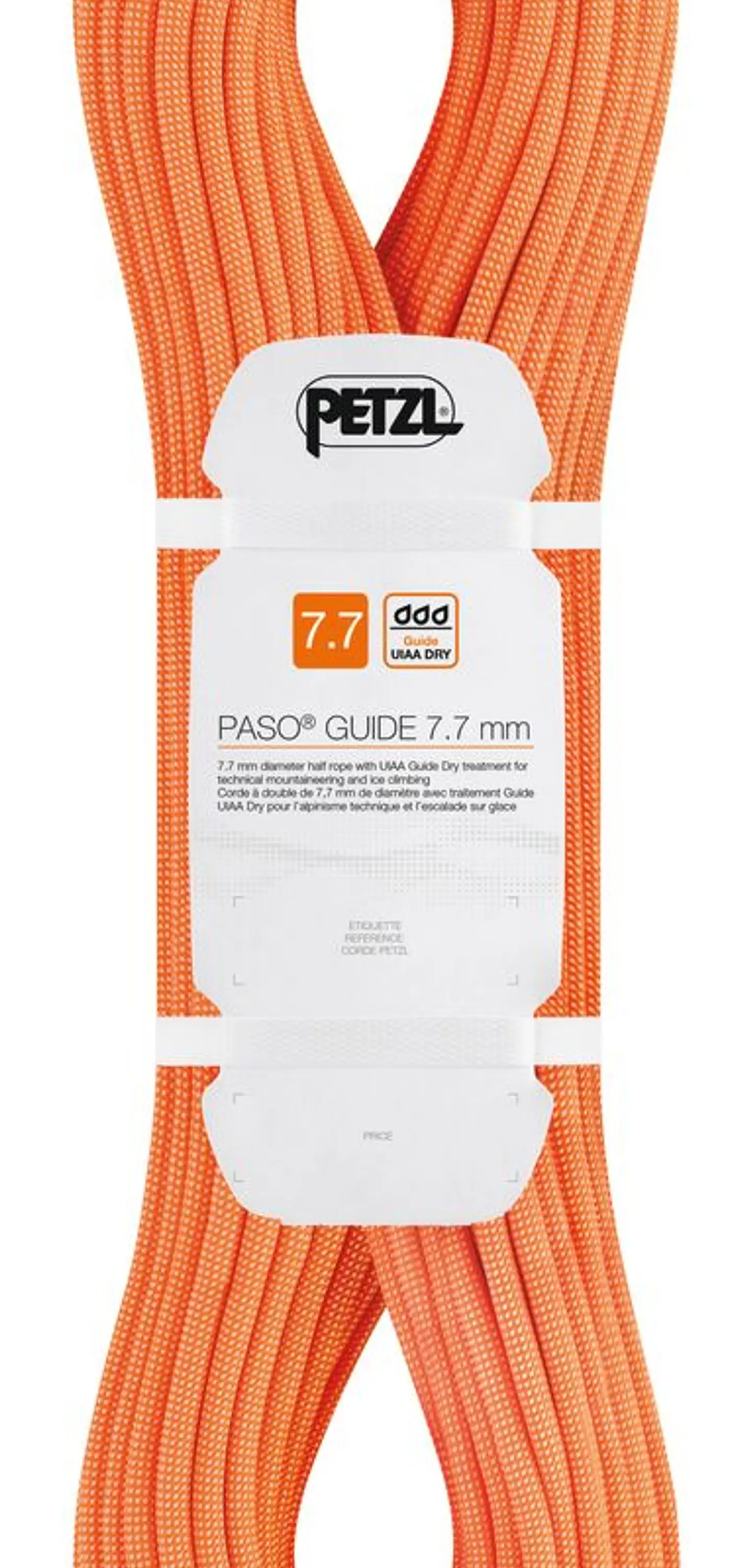 Cuerda Dinámica PASO® GUIDE Petzl 7.7 mm 2