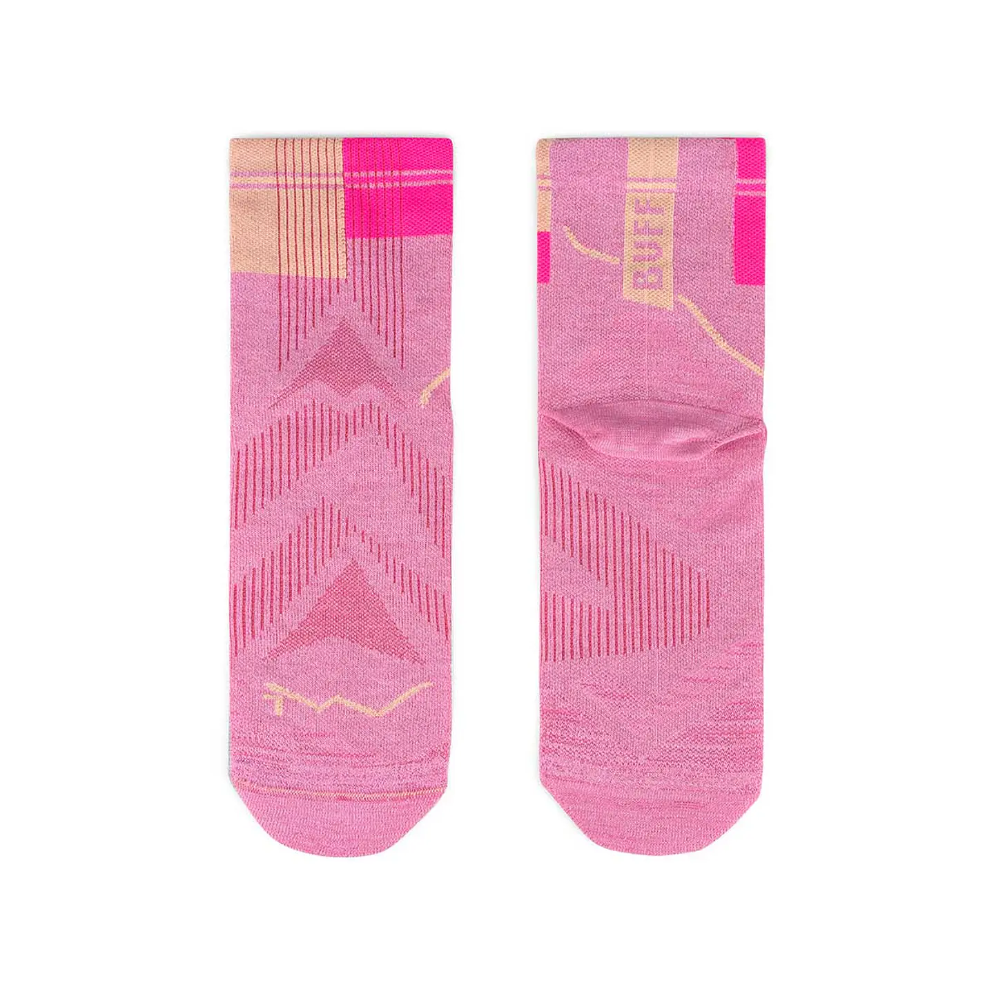 Calcetines BUFF® CoolNet™ caña media PINK 3