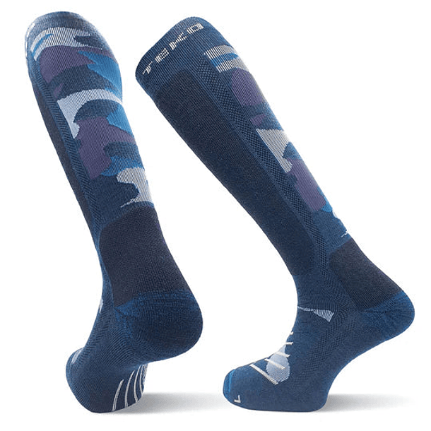 Calcetines ecoSNOW MTN DiViSiON Acolchado Ligero 2.0 Caña a la Rodilla TEKO 