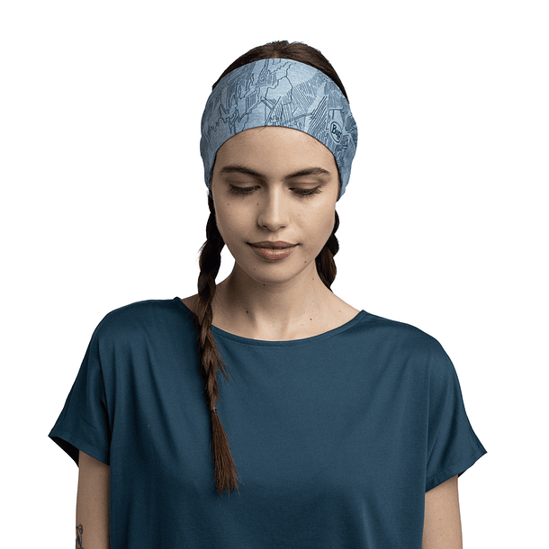 Cintillo Coolnet Uv® Wide BUFF® Laven Mist 3