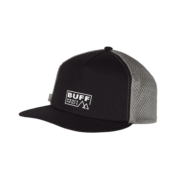 Jockey Pack Trucker Cap BUFF Solid Black 