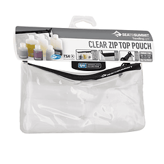 Bolsa de TPU transparente con cremallera y botellas Sea to Summit