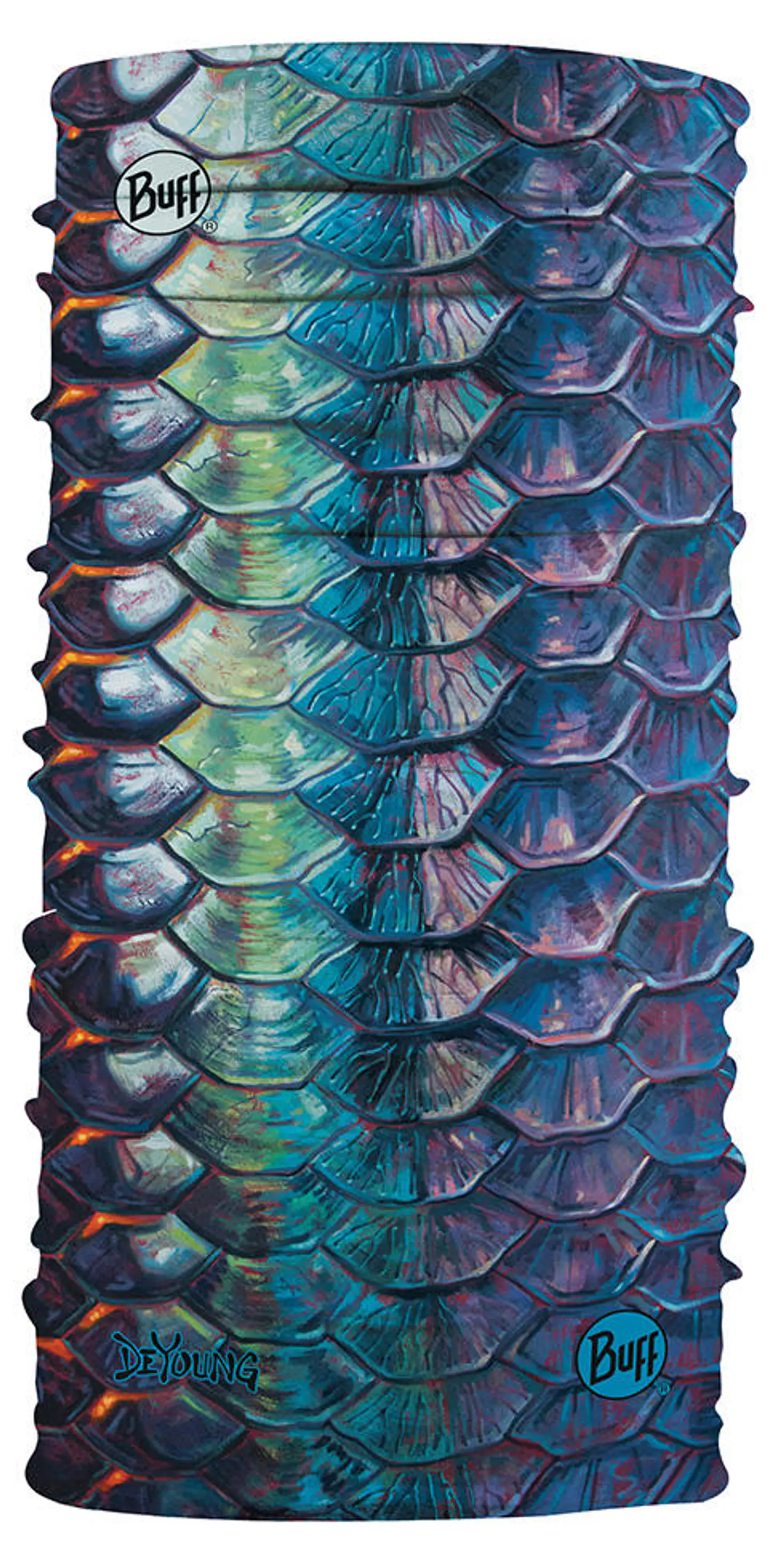 Tubular Coolnet Uv BUFF De Young Tarpon Flank Late 1