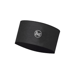 Cintillo Coolnet Uv® Wide Headband BUFF® Solid Black