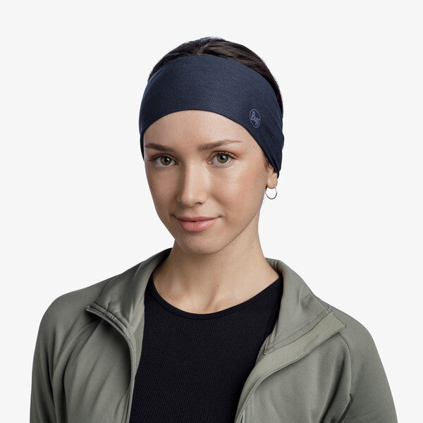 Cintillo Coolnet Uv® Wide BUFF® Solid Night Blue 2