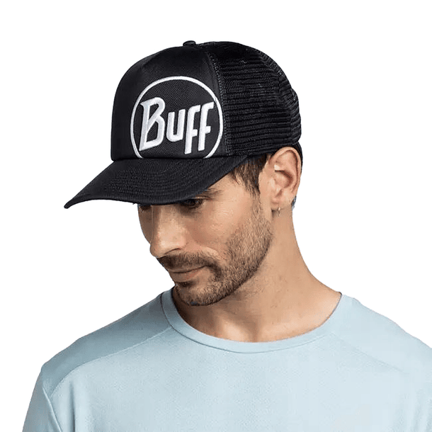 Jockey Trucker Logo Black BUFF® L/XL 3