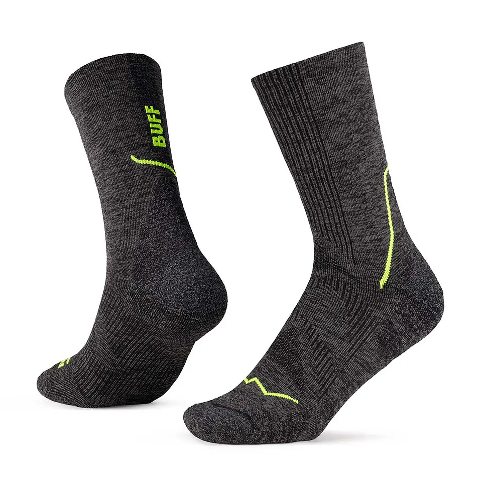 Calcetines BUFF® DryFlx® caña alta BLACK 1