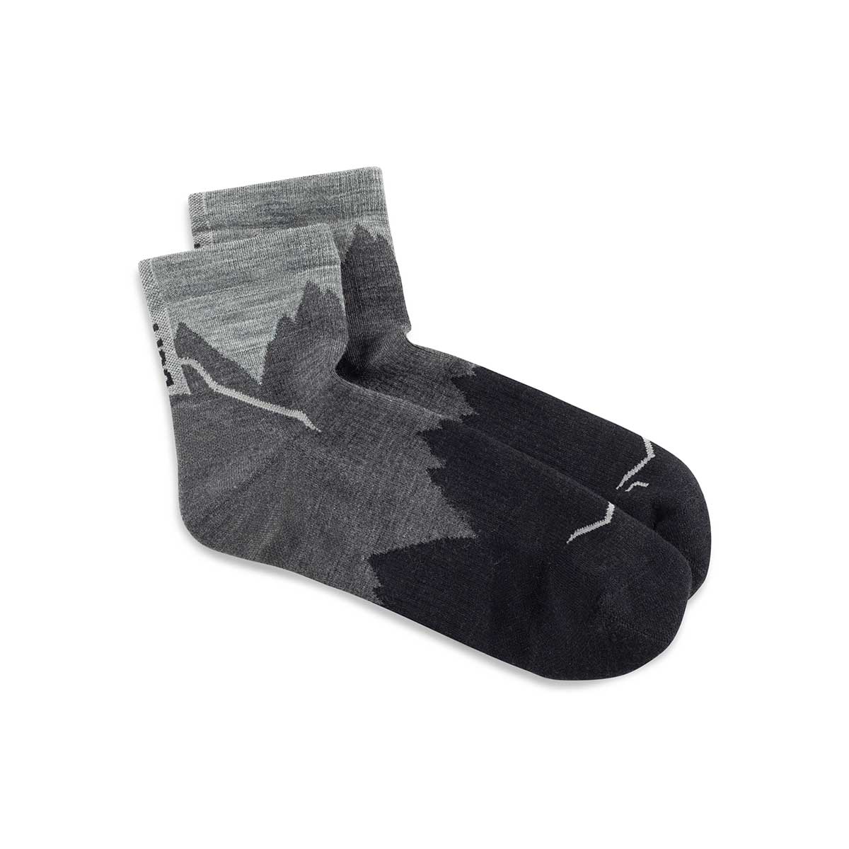 Calcetines BUFF® Lana Merino ligera caña media BLACK 2