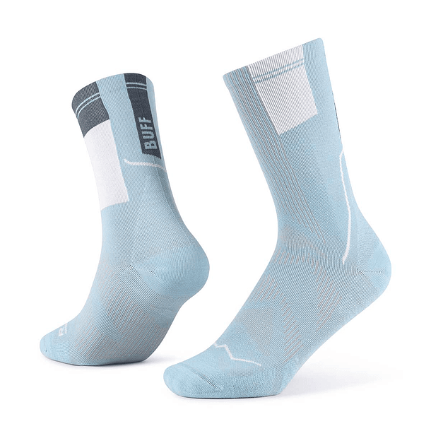 Calcetines BUFF® CoolNet™ caña alta DUSTY BLUE 1