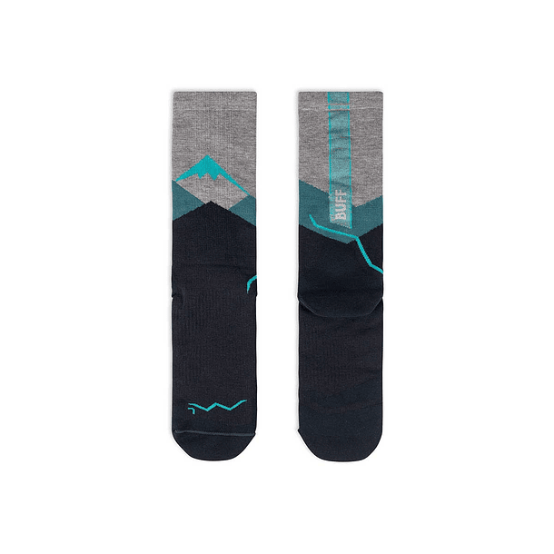 Calcetines BUFF® Lana Merino ligera caña alta TEAL 3