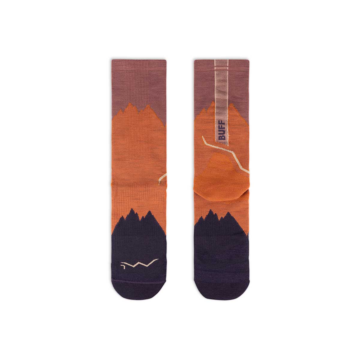 Calcetines BUFF® Lana Merino ligera caña alta GINGER 3