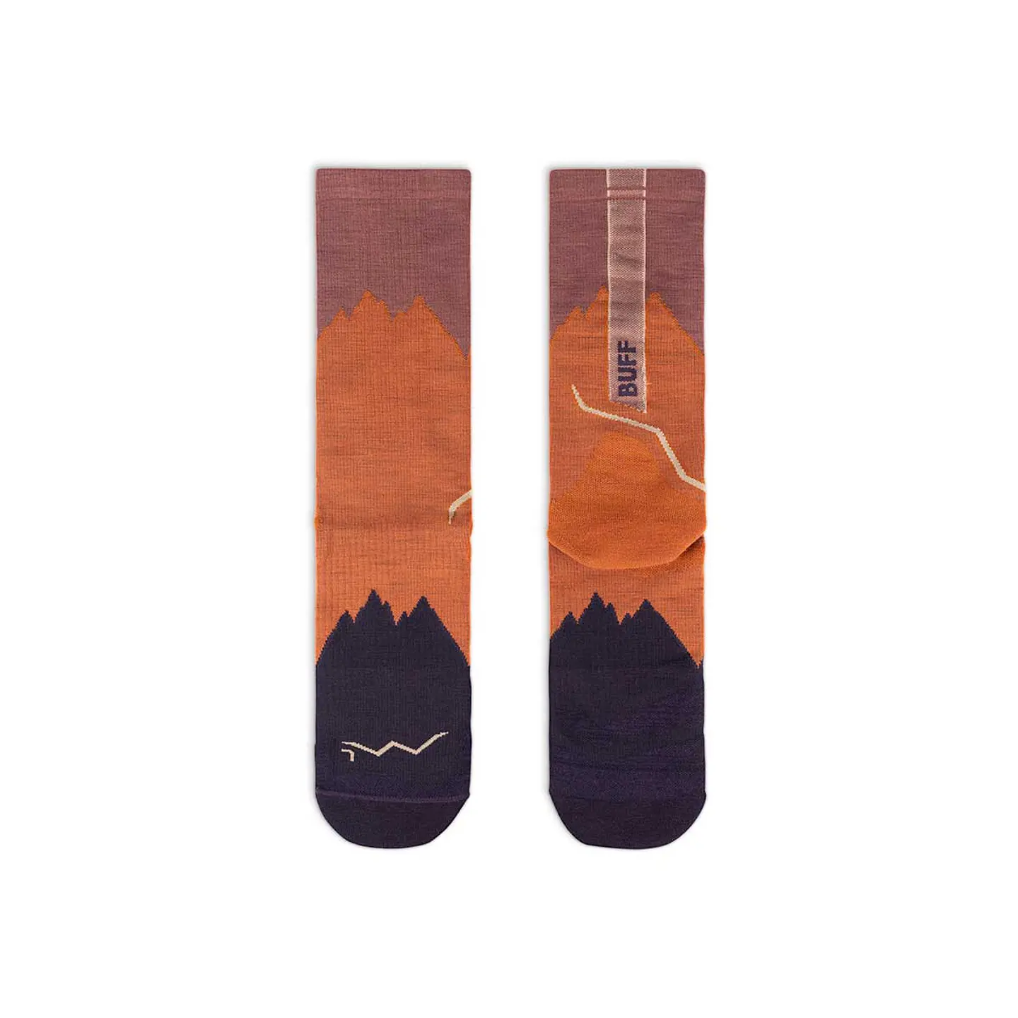 Calcetines BUFF® Lana Merino ligera caña alta GINGER 3