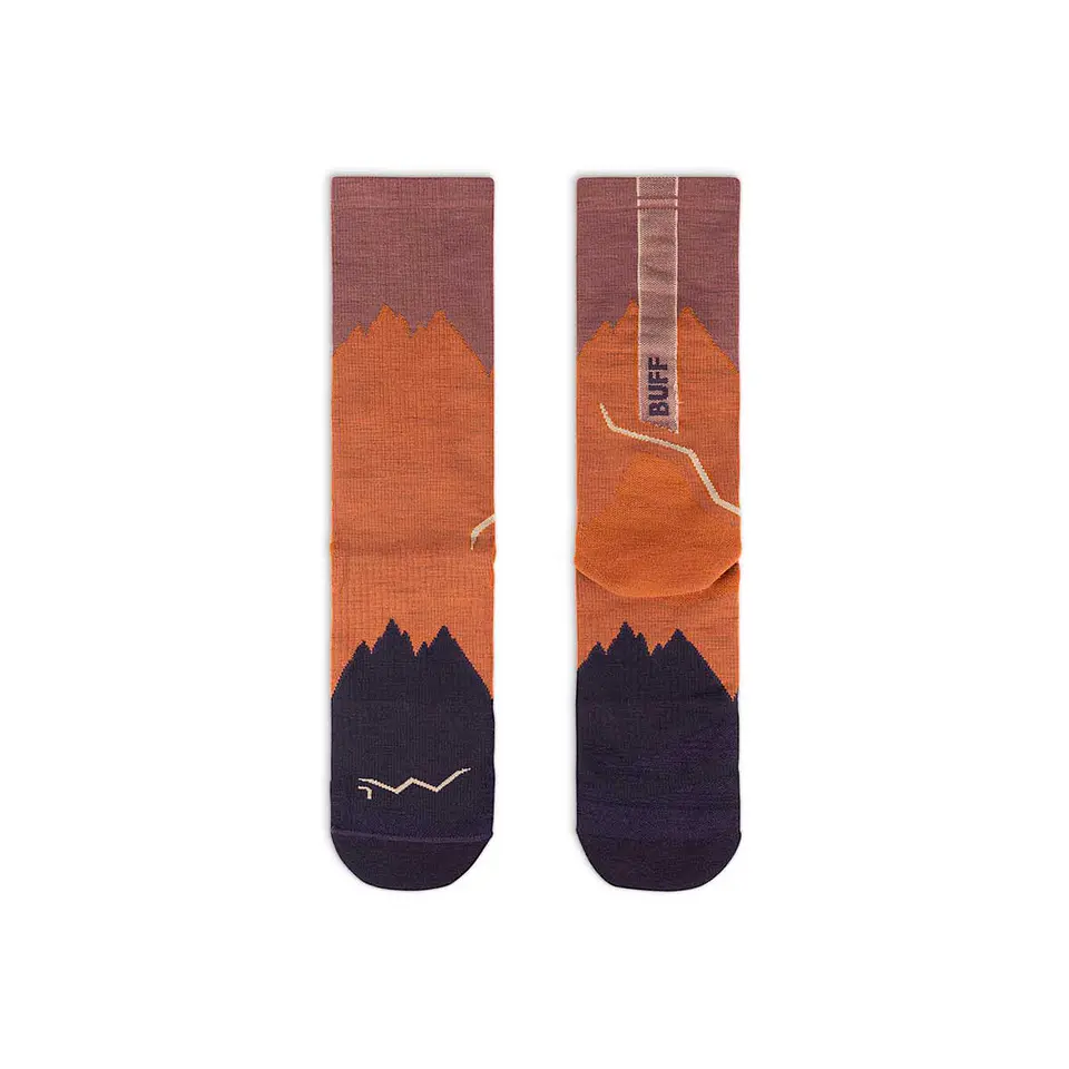 Calcetines BUFF® Lana Merino ligera caña alta GINGER 3