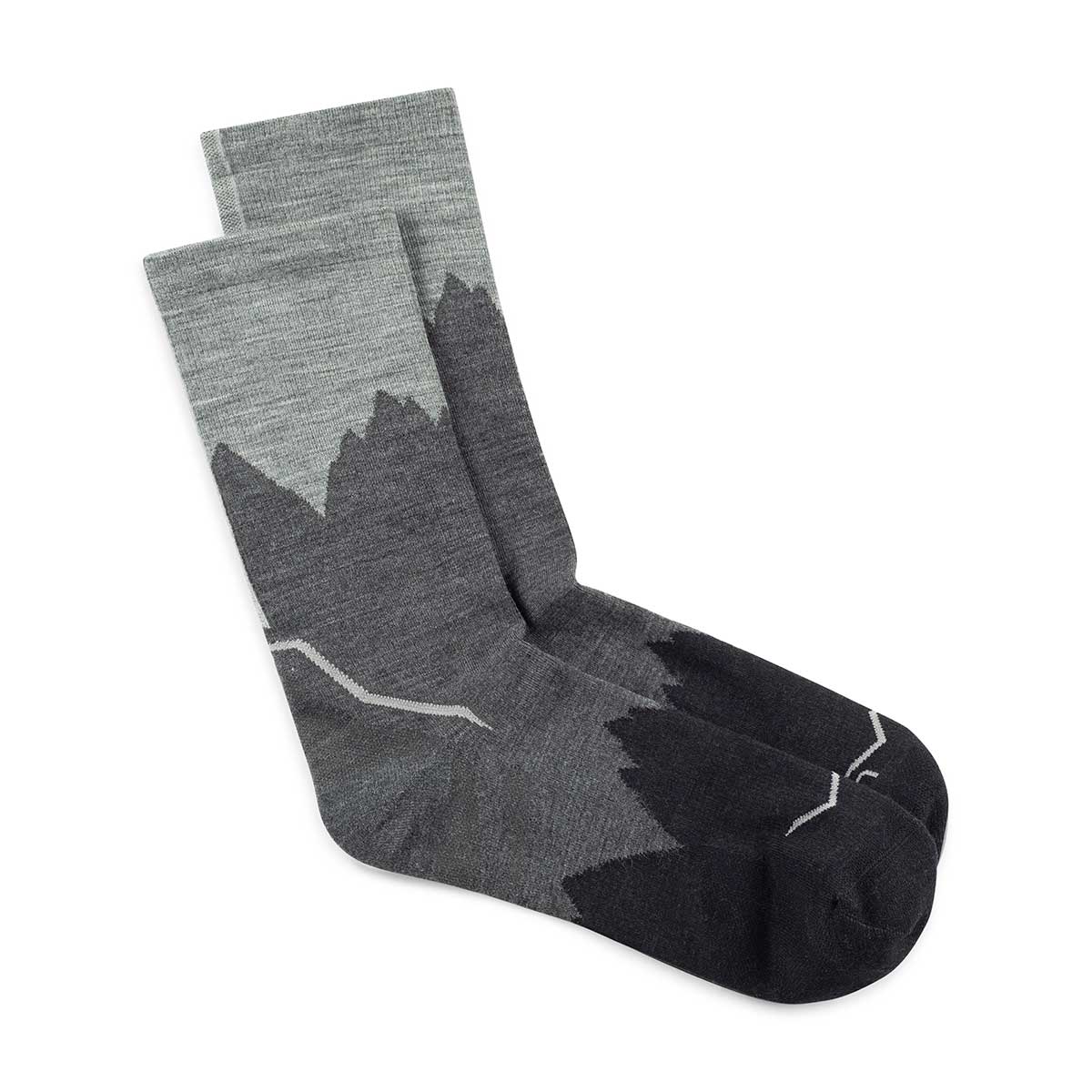 Calcetines BUFF® Lana Merino ligera caña alta BLACK 2