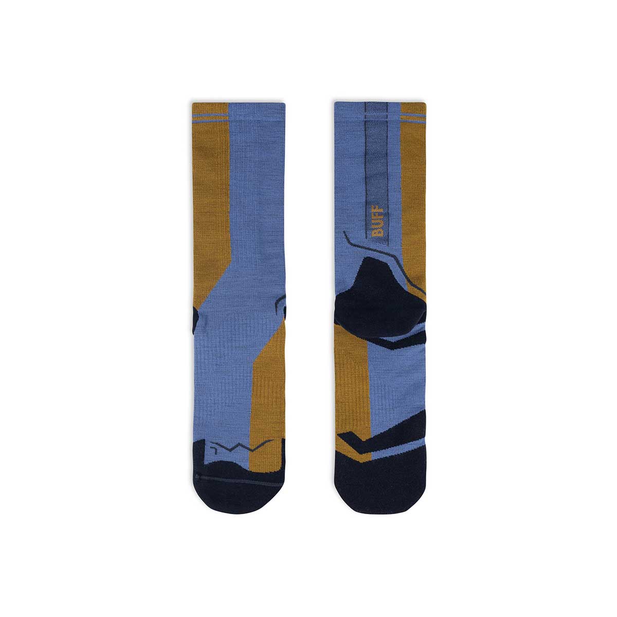 Calcetines BUFF® Lana Merino ligera caña alta BLUE 3