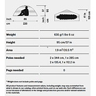 Carpa interior de Malla Soulo (no incluye varillas) Hilleberg 2