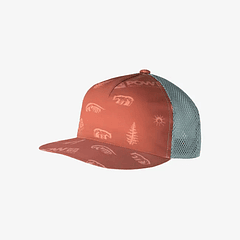 Jockey Pack Trucker Cap BUFF Experience Nature Cinammon Niños