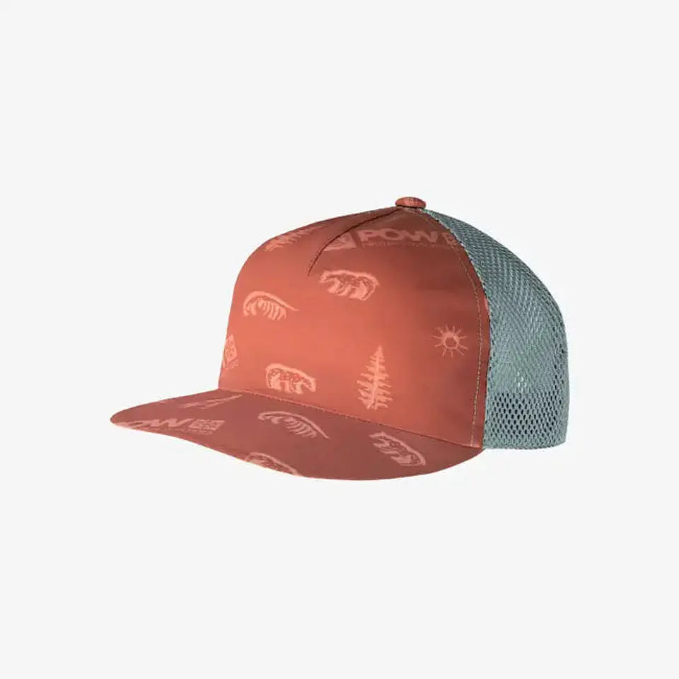 Jockey Pack Trucker Cap BUFF Experience Nature Cinammon Niños 1