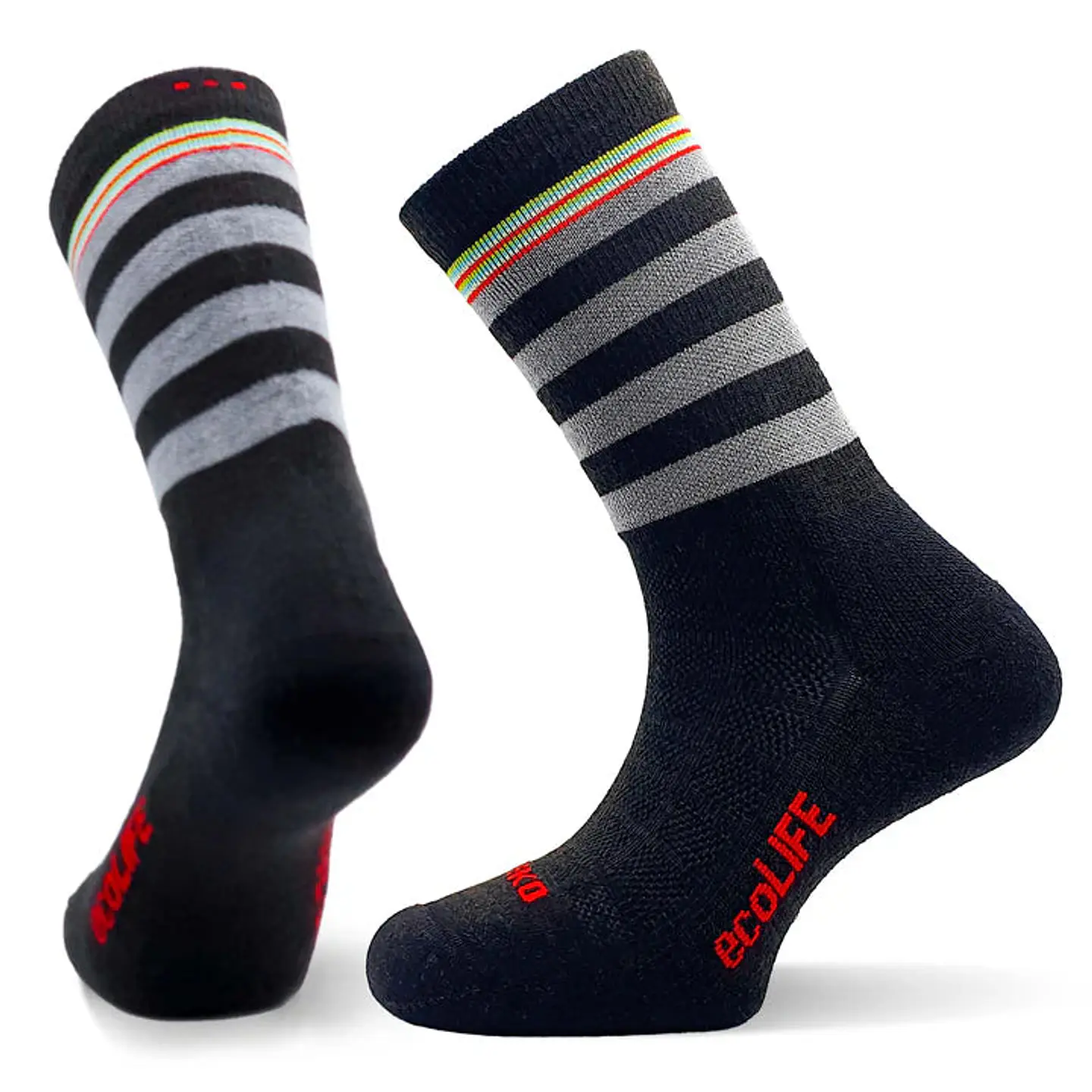 Calcetines TEKO ecoLIFE PRISM Acolchado medio 3.0 1