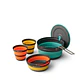 Set de cocina plegable Ultralight Frontier - [2P] [1 Olla] [5 Piezas] - Miniatura 1