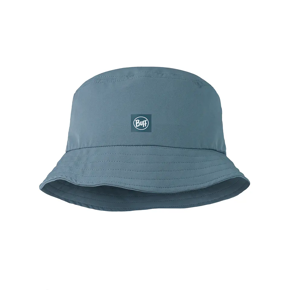 Gorro Adventure Bucket Solid Stone Blue BUFF® 1