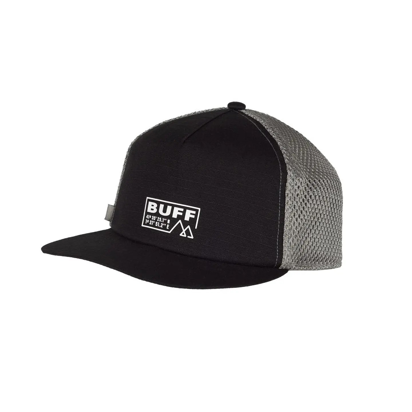 Jockey Pack Trucker Cap BUFF Solid Black 1