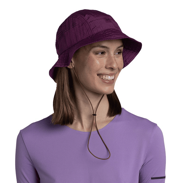 Gorro Go Bucket Solid Purplish BUFF® 3