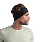 Cintillo Coolnet Uv® Wide Headband BUFF® Solid Black 3