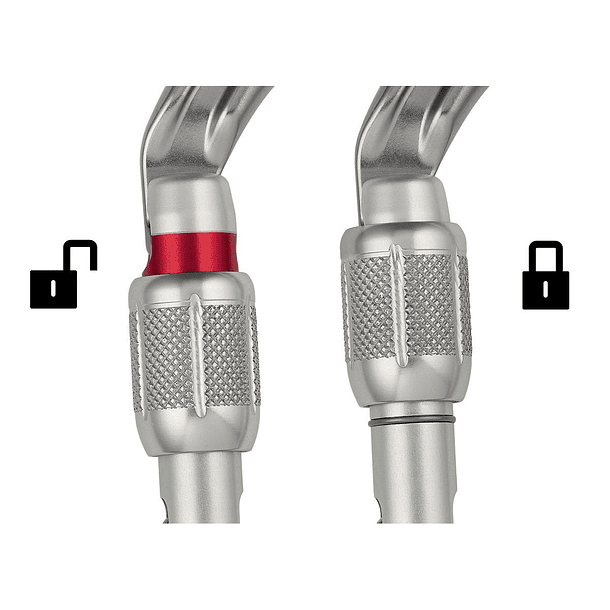 Mosqueton con seguro Petzl OK 7