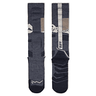 Calcetines Buff Lana Merino gruesos, caña extra alta Night Blue 3