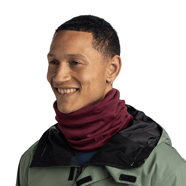 Tubular Merino Heavyweight BUFF® Solid Tibetan Red 4