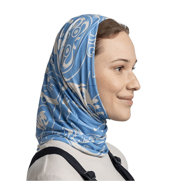 Tubular Original Ecostretch BUFF® Xasaku Washe Blue 3