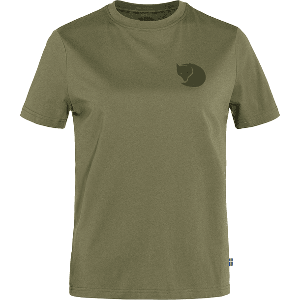 Polera Mujer Fjällräven Logo Fox Boxy 2