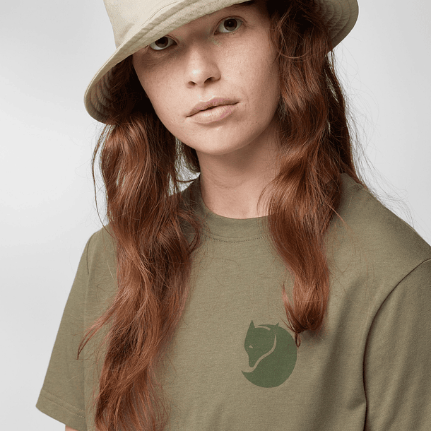 Polera Mujer Fjällräven Logo Fox Boxy 5