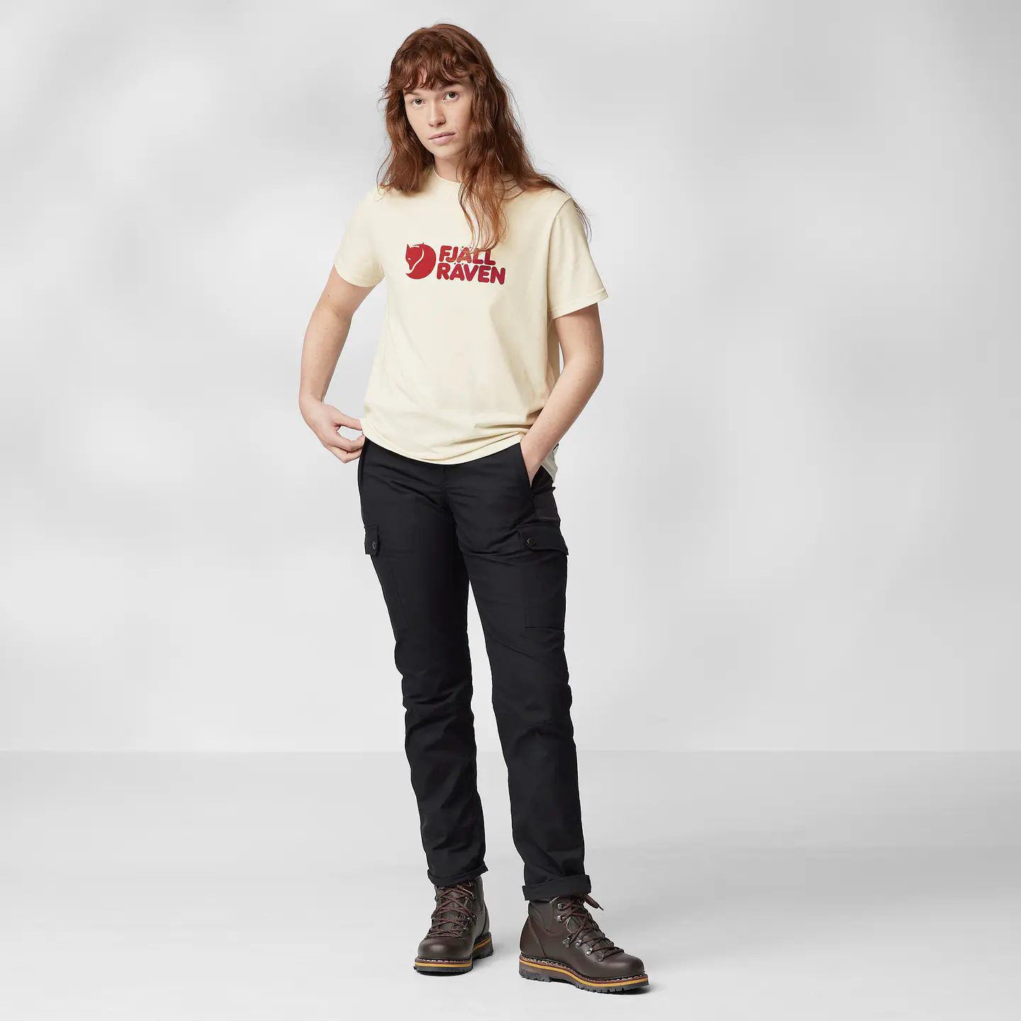 Polera Mujer Logo Fjällräven 2