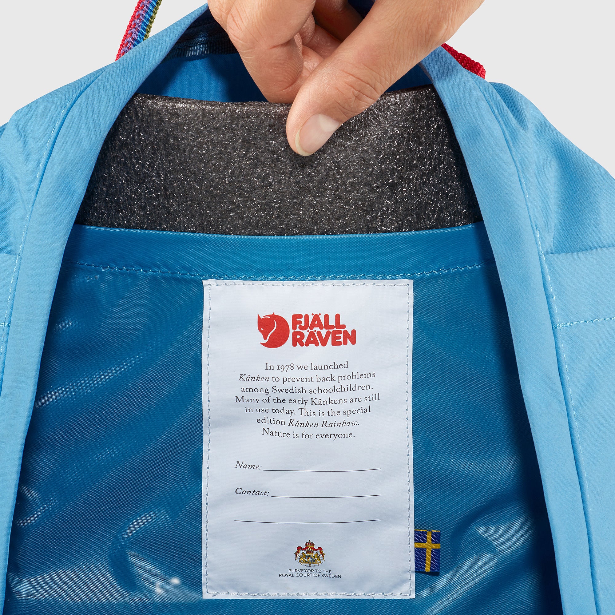 Mochila Fjällräven Kånken Rainbow Mini 7
