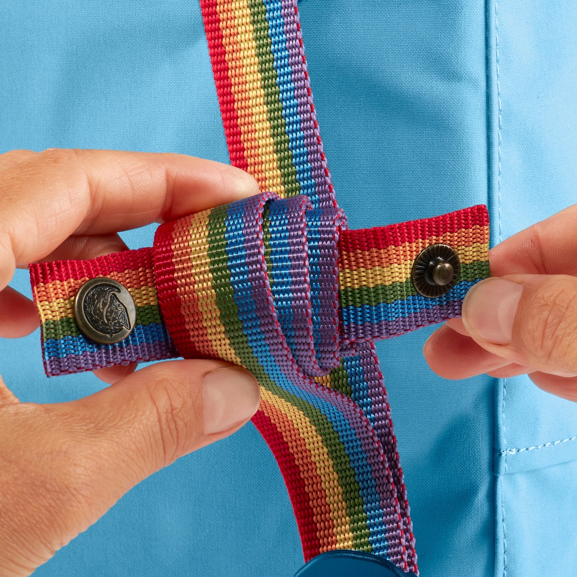 Mochila Fjällräven Kånken Rainbow Mini 9