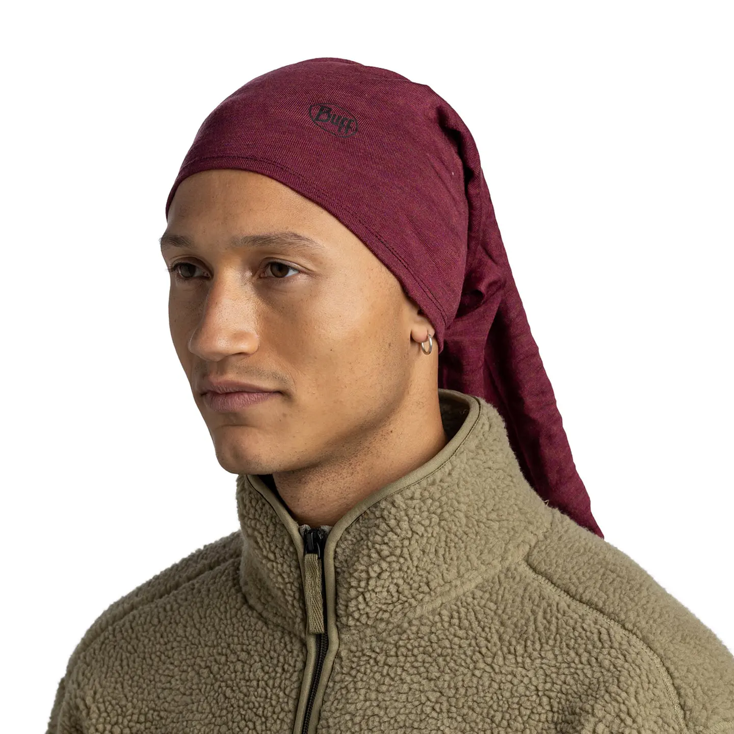 Tubular Merino Midweight BUFF® Tibetan Red 3