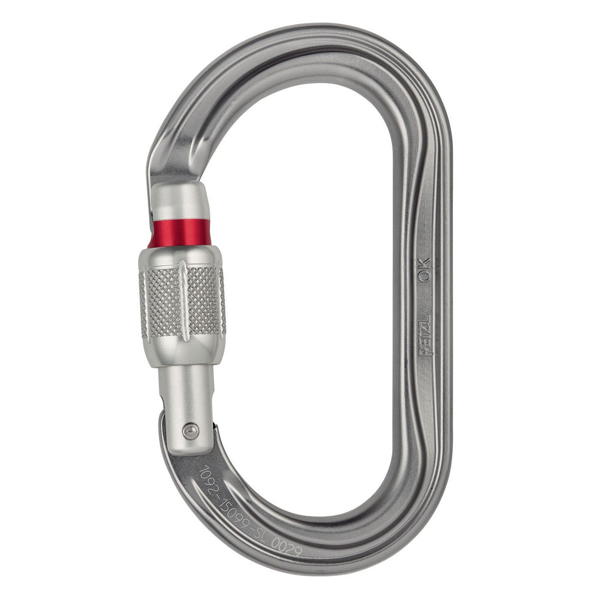 Mosquetón con seguro OK Petzl 3