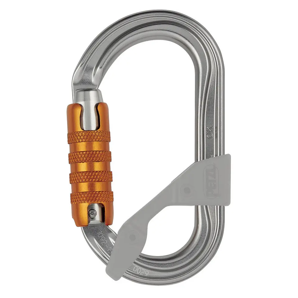 Mosquetón con seguro OK Petzl 6