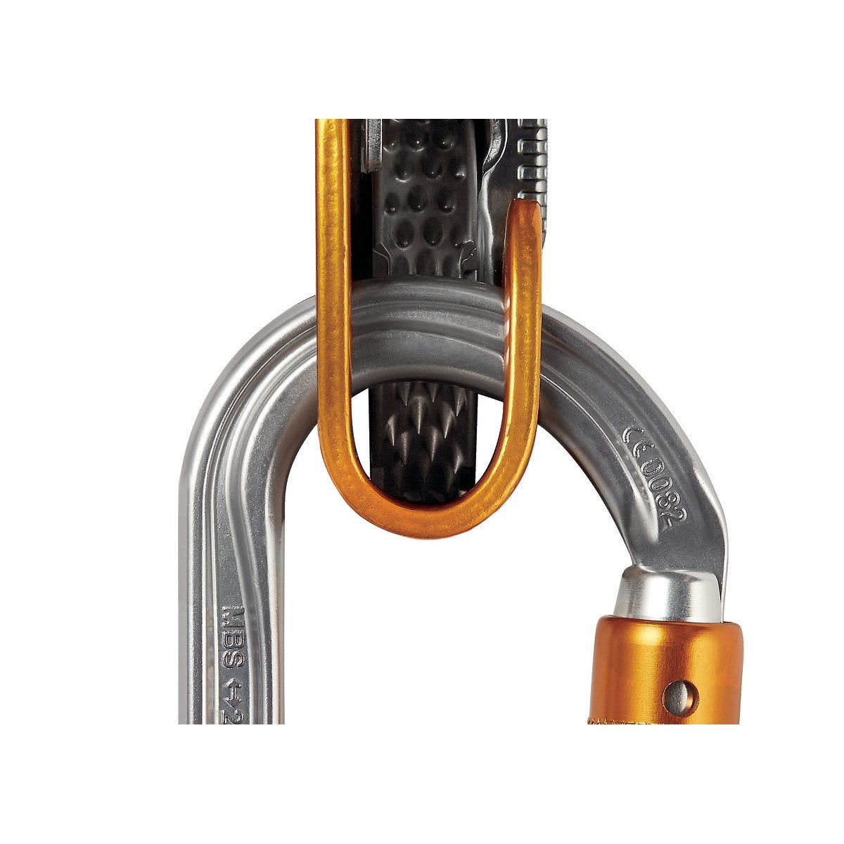 Mosquetón con seguro OK Petzl 8