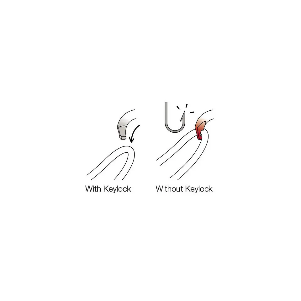 Mosquetón con seguro OK Petzl 9