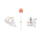Linterna BINDI® Petzl® - Miniatura 4