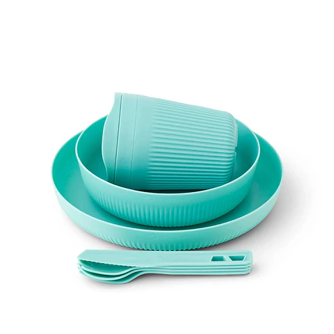 Juego de vajilla Passage Sea to Summit - [1P] [7 Piezas] Color Agua marina