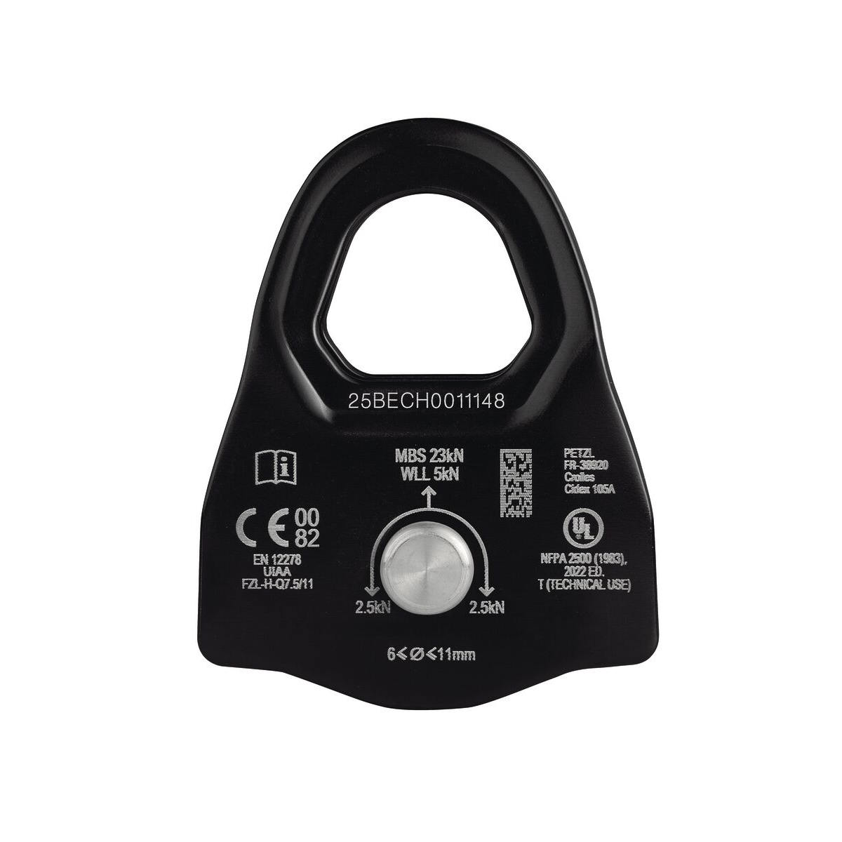 Polea Prusik de Alto Rendimiento Petzl MINDER S1 3