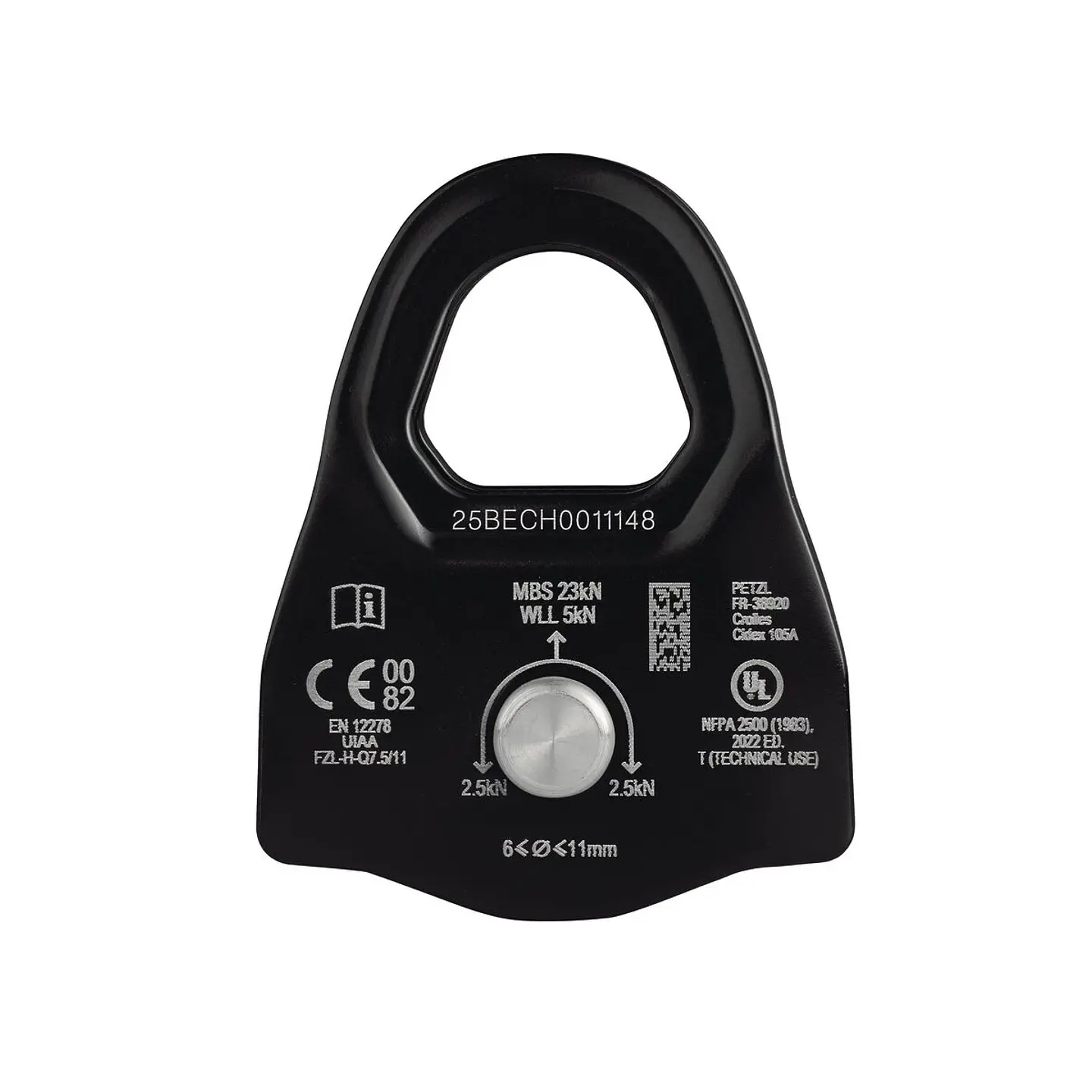 Polea Prusik de Alto Rendimiento Petzl MINDER S1 3