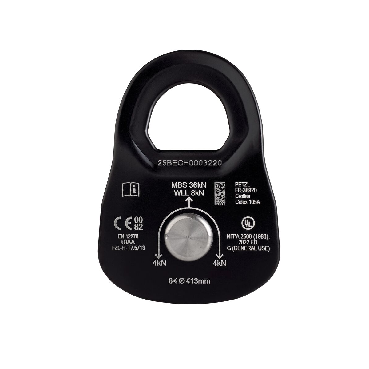 Polea de Altísimo Rendimiento Petzl RESCUE M 2